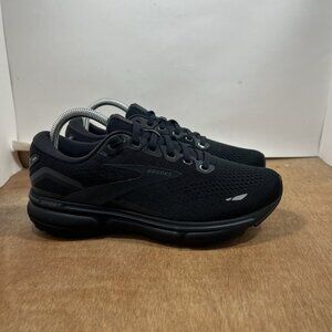 Brooks Ghost 15 Womens Size 8.5 D Wide Shoes Running Athletic Sneakers Black